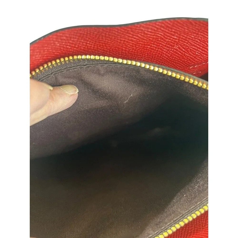 COACH C4084 Small Mollie Tote 25 Cross grain Leather Black